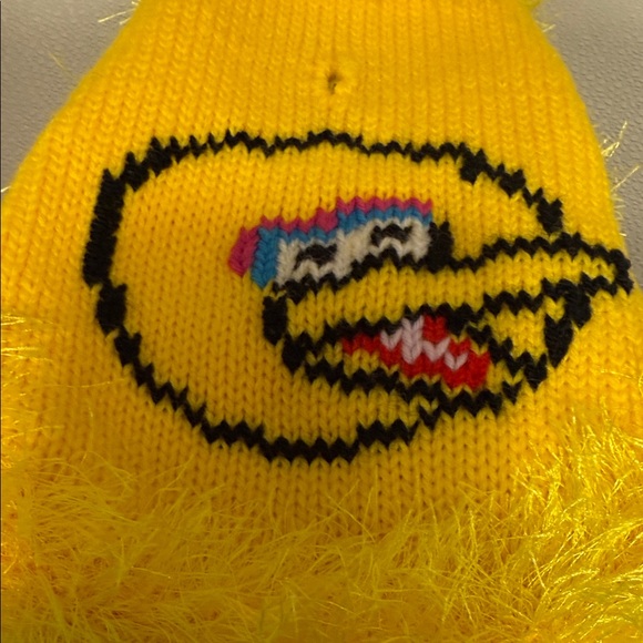 Yellow Fuzzy Dog Sweater - Picture 2 of 6